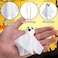 Watayo 16 Pcs Halloween Hanging Ghosts Decoration 35 x 3 Outdoor Small Ghosts Tree Ornaments Farmhouse Rustic White Cloth Ghost Hanging Decor for Yard Lawn Haunted House Party Decor