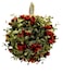 Ganz Kissing Krystal 8 Large Kissball Ornament Red Mistletoe Plastic