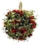 Ganz Kissing Krystal 8 Large Kissball Ornament Red Mistletoe Plastic