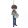 Kurt Adler Kurt S Adler Bob Ross 5 Molded Ornament Standard