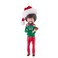Kurt Adler Bob Ross wHat Blown Molded Ornament