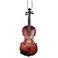 Dselvgvu Wooden String Miniature Violin Hanging Ornament Mini Musical Instrument Replica Holiday Tree Home Decoration Display Ornament 472 Violin