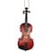 Dselvgvu Wooden String Miniature Violin Hanging Ornament Mini Musical Instrument Replica Holiday Tree Home Decoration Display Ornament 472 Violin