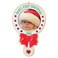 Hallmark Keepsake Resin Christmas Ornament Year Dated 2021 Babys First Christmas Photo Frame