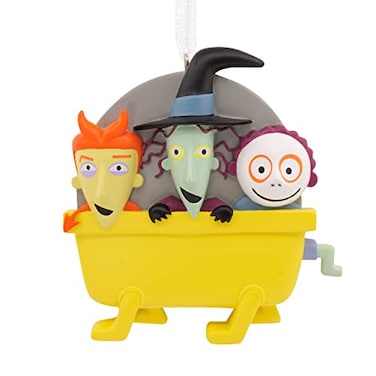 Hallmark Disney Tim Burtons The Nightmare Before Christmas Lock Shock and Barrel Christmas Ornament 063 x 300 x 300 Inches