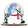 Ginger Cottages CocaCola Polar Bear Moon Watch Wooden Ornament for Christmas Tree