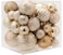 LUCKYCHRIS Christmas Ball Ornaments Champagne Christmas Tree Decorations with Hang Rope36pcs Shatterproof Christmas Ornaments Set with 6 Styles in 3 SizesSmall Medium Large
