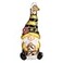 Old World Christmas Bee Happy Gnome Glass Blown Ornament for Christmas Tree Handcrafted Holiday Decoration Gnome Collection