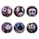 Hallmark Disney Tim Burtons The Nightmare Before Christmas Ornaments Tin Ball Set of 12