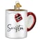 Old World Christmas Swiftea Mug Glass Blown Ornament for Christmas Tree Handcrafted Holiday Decoration Tea Collection
