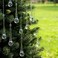 DAHI 28pcs 3 Christmas Glass Teardrop Ornaments Chandelier Clear Crystal Glass Raindrop Ornaments for Christmas Tree Decorations