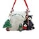 Kurt S. Kurt Adler W1484 1 X Flatback Happy Campers Two Black Bears in Tent Ornament Christmas Ornament