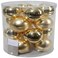 Decoris Shiny Matte Baubles Ornament Gold