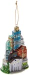 Kurt S. Kurt Adler 5Inch Glass Boston Cityscape Ornament