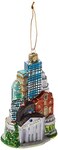 Kurt S. Kurt Adler 5Inch Glass Boston Cityscape Ornament