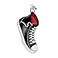Old World Christmas High Top Sneaker Glass Blown Ornament for Christmas Tree Handcrafted Holiday Decoration Fashion Collection