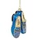 Kurt S. Kurt Adler Elvis Blue Suede Shoes Glass Ornament 5