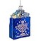 Kurt S. Kurt Adler Noble Gems Happy Hanukkah Glass Gift Bag Ornament 4