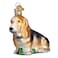 Old World Christmas Dog Collection Glass Blown Ornaments for Christmas Tree Basset Hound 15 x 3