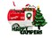 Kurt Adler Happy Campers Caravan Christmas Ornament Red