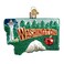 Old World Christmas State of Washington Glass Blown Ornament for Christmas Tree Handcrafted Holiday Decoration States Collection