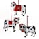 Country Marketplace Resin Christmas Cow Ornament 3 Assorted