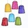 Kurt S. Glittered Gum Drop Ornaments 6 Assorted