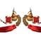 FengShuiGe 2PCS Wooden Hu Lu Gourd for Chinese Feng Shui Chinese Good Luck Wu Lou