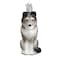 Old World Christmas Sitting Wolf Glass Blown Ornament for Christmas Tree Handcrafted Holiday Decoration Wildlife Animal Collection