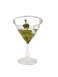 Raz 55 Martini Christmas Ornament 3953047