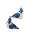 Kurt S. Blue Jay With Clip Ornaments 2 Assorted