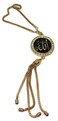 Al-Ameen Muslim Car Mirror Hanging Ornament with Hanging Chain AMN253 Allah Muhammad Names Islam Crystal Round Metal Pendant Arabic Calligraphy Eid Ramadan Muslim Gift