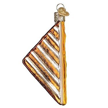 Old World Christmas Ornaments Grilled Cheese Sandwich Glass Blown Ornaments for Christmas Tree