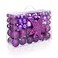 Naler 101pcs Purple Ball Ornaments for Christmas Tree Shatterproof Christmas Tree Balls Decorative Baubles Hanging Ornaments for Xmas Home Garden Decoration
