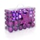Naler 101pcs Purple Ball Ornaments for Christmas Tree Shatterproof Christmas Tree Balls Decorative Baubles Hanging Ornaments for Xmas Home Garden Decoration