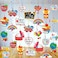 Geefuun 40PCS Teacher Appreciation Hanging Swirls Decorations Thank You Teacher Ceiling Foil Ornaments Classroom Office Decor