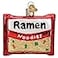 Old World Christmas Ramen Noodles Glass Blown Ornament for Christmas Tree Handcrafted Holiday Decoration Food Collection