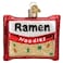Old World Christmas Ramen Noodles Glass Blown Ornament for Christmas Tree Handcrafted Holiday Decoration Food Collection
