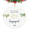 ZCAIGOO HOME First Christmas Engaged Ornament 2026 Engagement Gifts for CouplesNewly Engaged Gift 29 Ceramic Engagement Christmas Ornament 2026