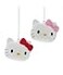 Kurt S. Kurt S Adler Hello Kitty Head Ornaments 2 Assorted