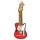 Old World Christmas The Rolling Stones Guitar Glass Blown Ornament for Christmas Tree Handcrafted Holiday Decoration Music Collection