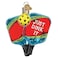 Old World Christmas Pickleball Paddles Glass Blown Ornament for Christmas Tree Handcrafted Holiday Decoration Sport Collection