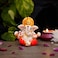 TIED RIBBONS Ganesh Idol 23 Inch Resin Ganesh Statue Sculpture for Car Dashboard Home Temple Decor Indian God Car Dashboard Accessories Ganesha Decorations