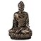 Top Collection Mini Shakyamuni Buddha Decorative Statue Hand Painted Enlightened One Sculpture with Bronze Finish Look 3Inch Supreme Buddha Collectible Figurine