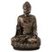 Top Collection Mini Shakyamuni Buddha Decorative Statue Hand Painted Enlightened One Sculpture with Bronze Finish Look 3Inch Supreme Buddha Collectible Figurine