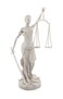 Pacific Giftware Things2Die4 Desktop Lady Justice Marble Finish Statue Justicia Law Scale