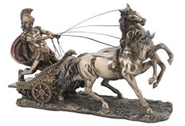 Unicorn QualityBargainsForYou Sale The Roman Chariot Statue Sculpture