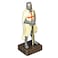 Zeckos Medieval Templar Knight in Battle Armor Painted Resin Statue Figurine 10 Inches High Capturing the Spirit of Medieval Courage Chivalrous Valor and Honor