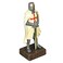 Zeckos Medieval Templar Knight in Battle Armor Painted Resin Statue Figurine 10 Inches High Capturing the Spirit of Medieval Courage Chivalrous Valor and Honor