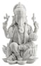 JFSM INC. JFSM INC Rare Ganesh Ganesha Hindu Elephant God of Success Statue 7 14inch